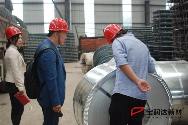 質(zhì)量保證，韓國客戶Shin再次訂購桁架樓承板8000米